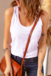 Letters Sunflower Graphic Tank Top