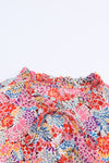 Cakewalk Floral Smocked Blouse