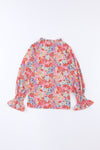 Cakewalk Floral Smocked Blouse