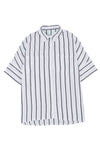 Pocketed Striped Shirt