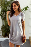 The Triblend Side Knot Dress