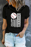 Summer Vibes Print Loose T Shirt