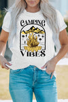 Leopard Sunflower Cactus Print Short Sleeve T Shirt