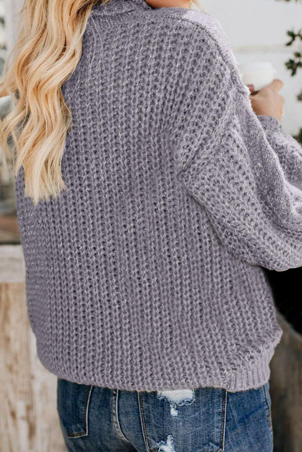 Chunky Turtleneck Sweater
