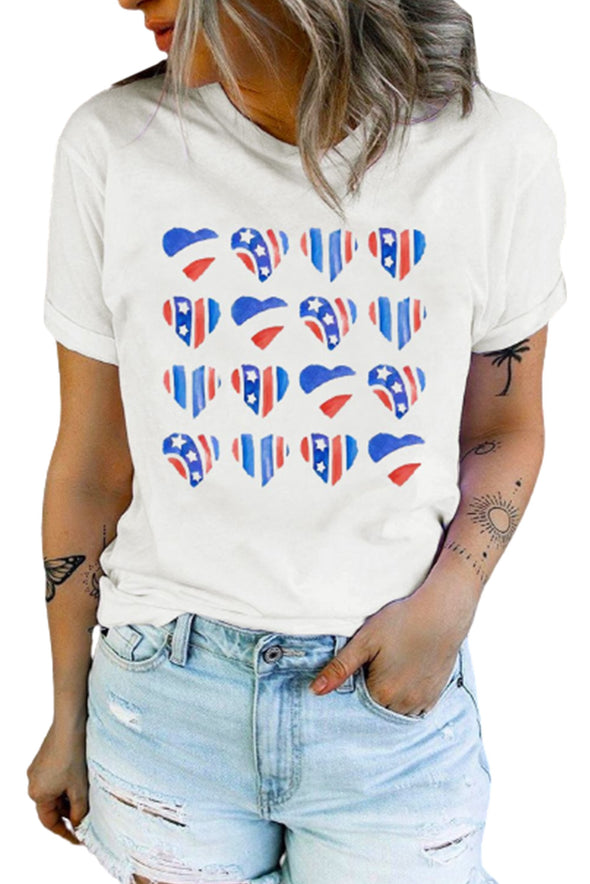 Summer Vibes Print Loose T Shirt