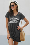 The Triblend Side Knot Dress