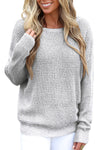 Cross Back Hollow-out Sweater