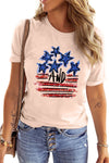 Summer Vibes Print Loose T Shirt