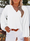 Womens V Neck Plus Size Boho Shirts