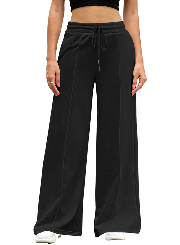 Wide Leg Pants Loose Fit Active Bottoms