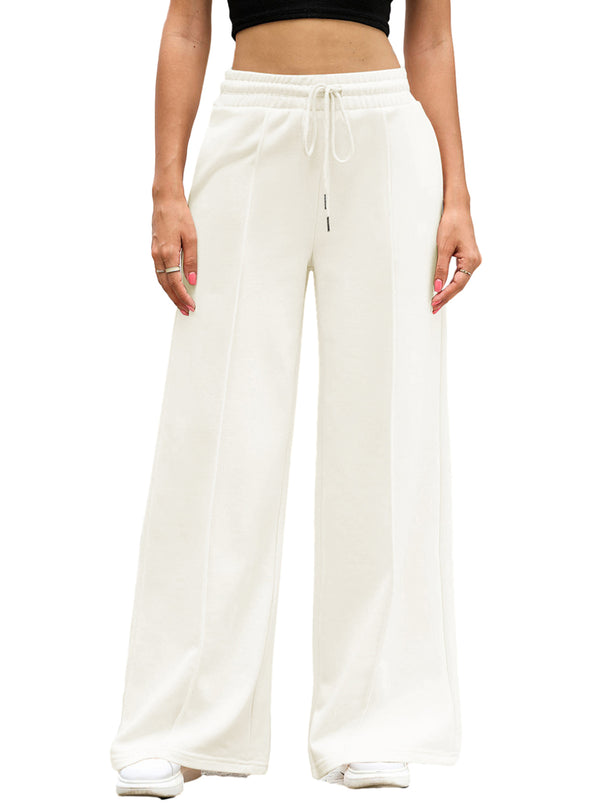 Wide Leg Pants Loose Fit Active Bottoms