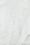 Lace Splicing Buttoned Shirt