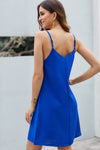 Buttoned Slip Dress