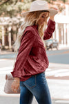 Shiny Satin Buttons Shirt