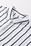 Pocketed Striped Shirt