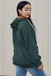 Long Sleeve Hoodie with Rope Drawstring