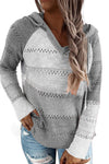 Beach Bonfire Knitted Hoodie
