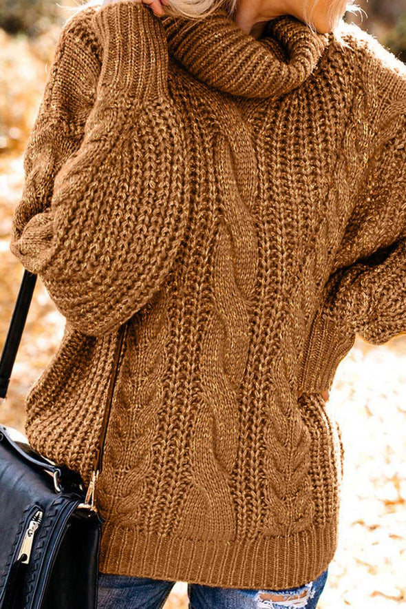 Chunky Turtleneck Sweater