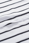 Pocketed Striped Shirt