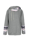 Double Hoods Thumb Hole Hoodie