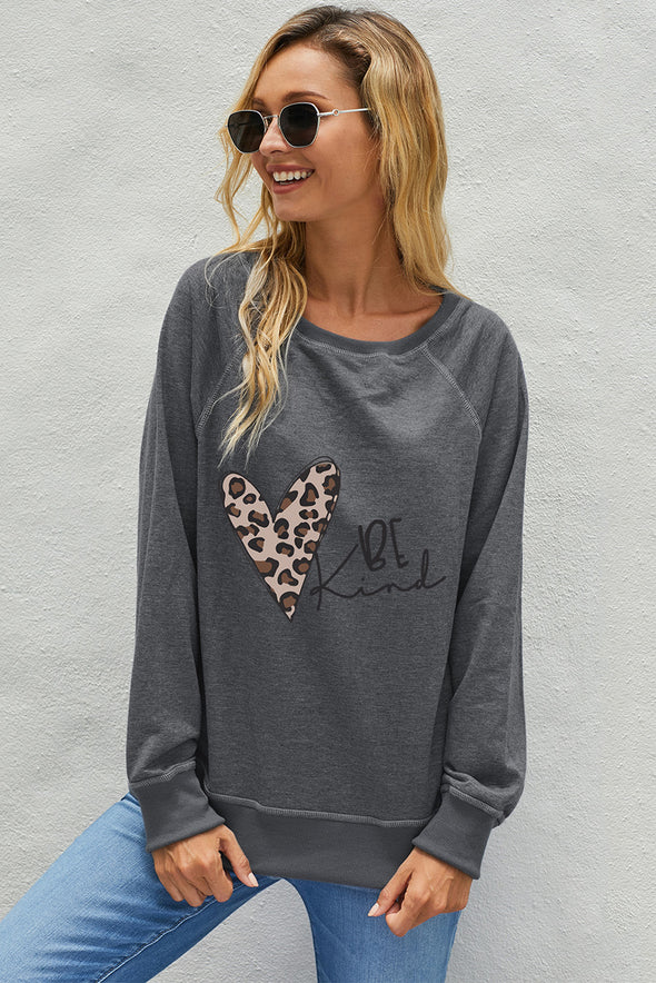 French Terry Cotton Blend Pullover Sweatshirt