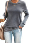 Wash Fleece Pullover Sweatshirt