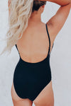 Colorblock Mesh Backless One-piece Swimwear