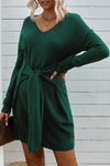 Don?¡¥t Let Me Go Tie Sweater Dress