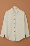 Corduroy Button Pocket Shirt