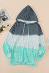 Gradient Long Sleeve Pullover Hoodie