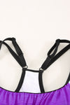 Printed Lined Tankini Swimsuit