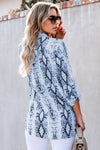 Classic Leopard Print Shirt with Pockets