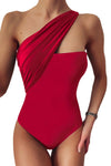One-shoulder One-piece Swimwear