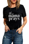 Letter Heart-shaped Rugby Graphic Print Short Sleeve T-shirt