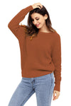 Cross Back Hollow-out Sweater
