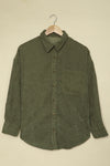 Corduroy Button Pocket Shirt