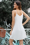 Buttoned Slip Dress