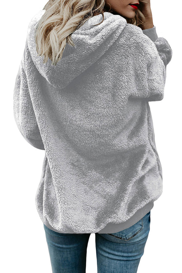 Warm Furry Pullover Hoodie