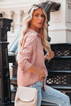 Shiny Satin Buttons Shirt
