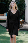 Don?¡¥t Let Me Go Tie Sweater Dress
