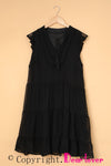 Swiss Dot Tiered Babydoll Mini Dress