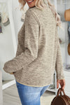 Quarter Zip Pullover Sweatshirt