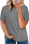 Plus Size Crew Neck T Shirt