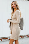 Don?¡¥t Let Me Go Tie Sweater Dress