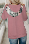 Double Hoods Thumb Hole Hoodie