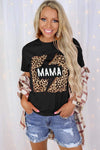 Letter Heart-shaped Rugby Graphic Print Short Sleeve T-shirt