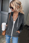 Zip-up Hoodie Jacket