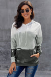 Gradient Long Sleeve Pullover Hoodie