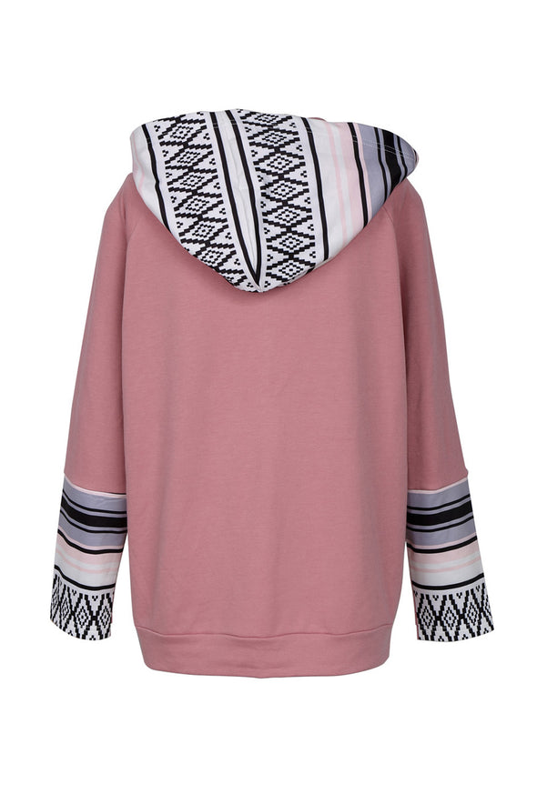 Double Hoods Thumb Hole Hoodie