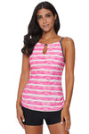 Print Tankini Swimwear